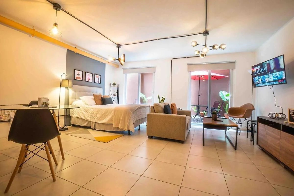 - Industrial Loft With Garden & Terrace - Apartment Guatemala City 0*,  Guatemala